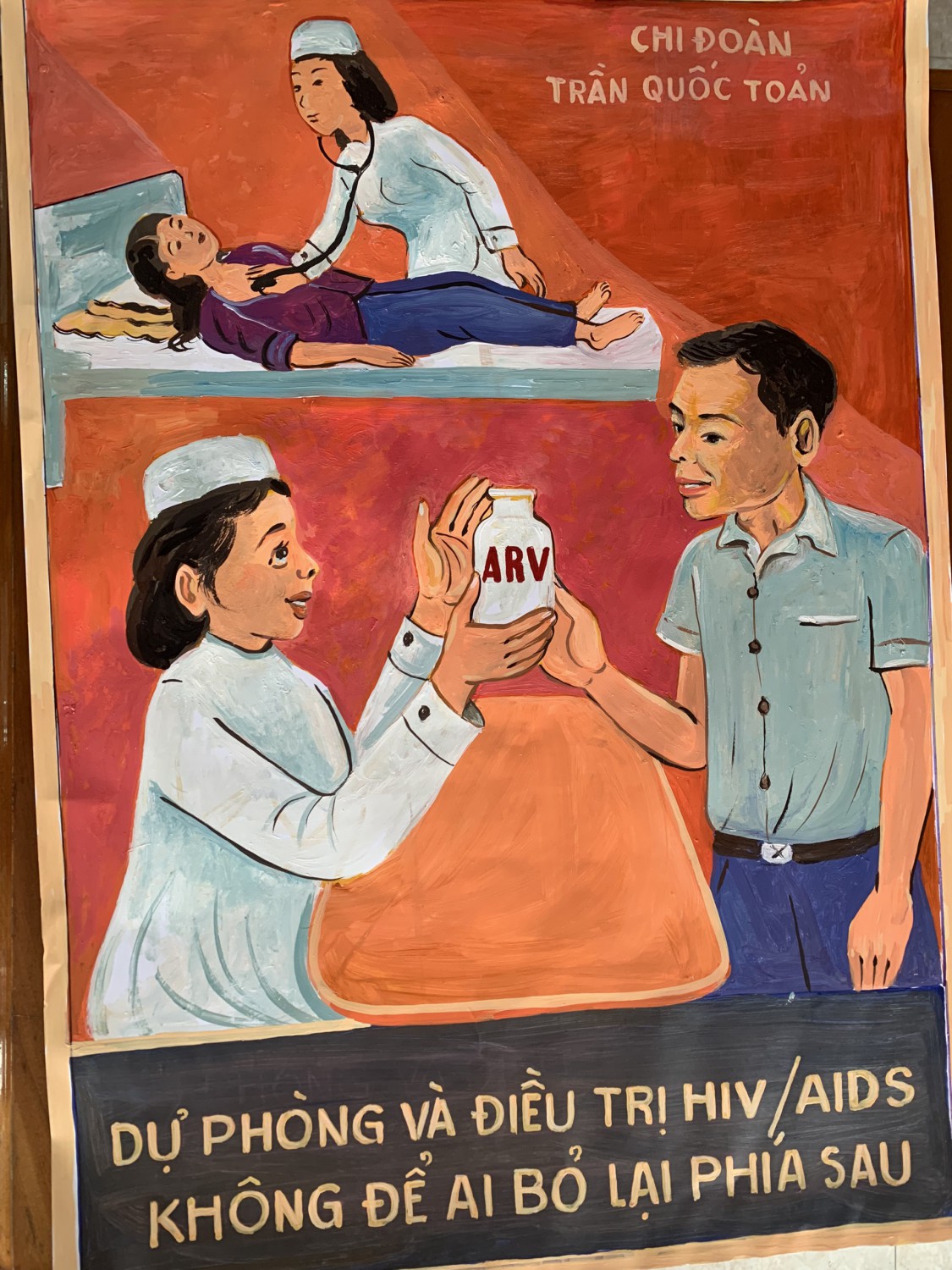 Hội Thi " Vẽ tranh hưởng ứng tháng hành động quốc gia phòng chống HIV/AIDS